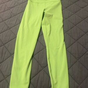 Spiritual Gangster Neon Green Leggings